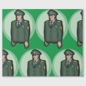Papier Cadeau Militaire (Plat)