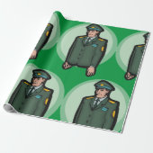 Papier Cadeau Militaire (Déroulé)
