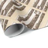 Papier Cadeau Milwaukee 1882 (Coin rond)