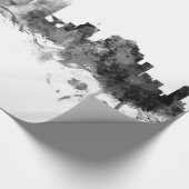 Papier Cadeau Milwaukee Wisconsin Skyline (Coin)