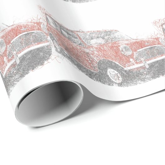 Papier Cadeau Mini (Biro) (Coin rond)