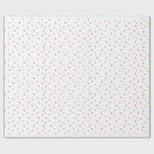 Papier Cadeau Mini fraise (Plat)