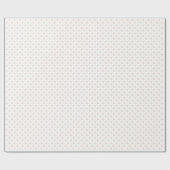 Papier Cadeau Mini points en fleurs (Plat)