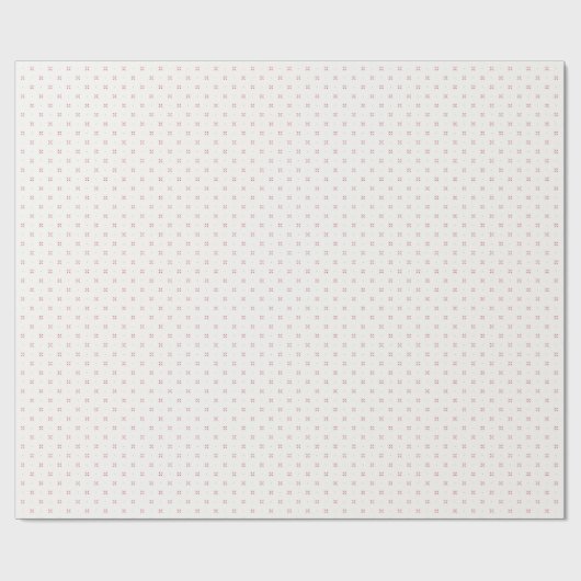 Papier Cadeau Mini points en fleurs (Plat)