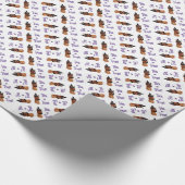 Papier Cadeau Miniature Pinscher Trick (Coin)