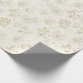 Papier Cadeau Minimal Botanical Line Art Pattern (2) (Coin)