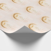 Papier Cadeau Minimal Gold Ramadan Stickers– Elegant Islamic (Coin)