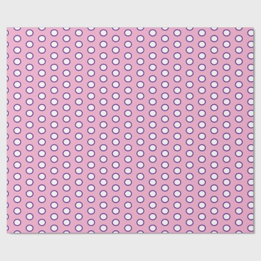 Papier Cadeau Minimal Polka Dot wrapping paper (Plat)
