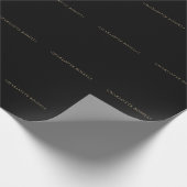 Papier Cadeau Minimalist Elegant Classical Professional Simple (Coin)