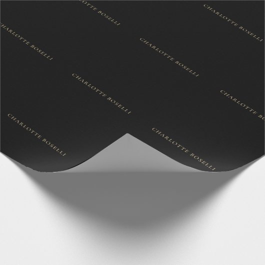 Papier Cadeau Minimalist Elegant Classical Professional Simple (Coin)