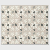 Papier Cadeau Minimalist Floral Wrapping Paper (Plat)