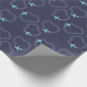 Papier Cadeau Minimalist plane  (Coin)