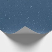 Papier Cadeau Minimalist Snow and Twinkles Holiday (Coin)