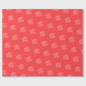 Papier Cadeau Minimalist Valentine’s Day Love Themed (Plat)