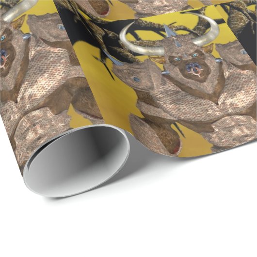Papier Cadeau Minotaur (Coin rond)
