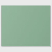 Papier Cadeau Mint vert solide texturé (Plat)