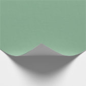 Papier Cadeau Mint vert solide texturé (Coin)