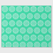 Papier Cadeau Minty Mandala (Plat)