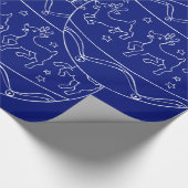 Papier Cadeau Minuit clair - Bébé Reindeer (Coin)