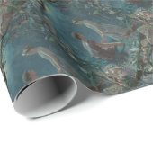 Papier Cadeau Minuit Hermia et Lysander (Coin rond)