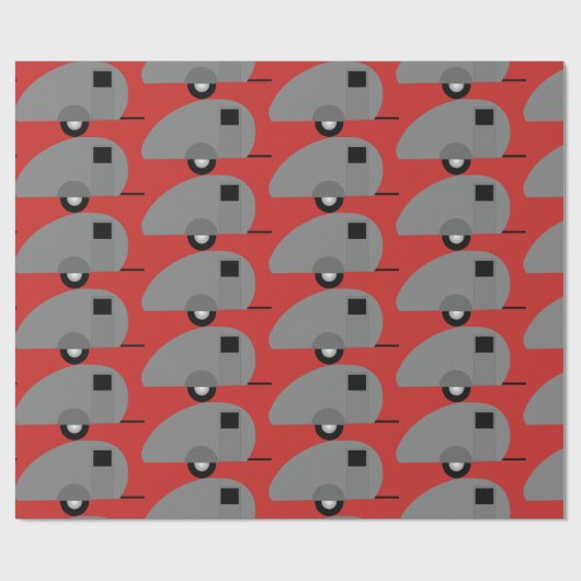 Papier Cadeau Minuscule remorque Teardrop Thunder_Cove (Plat)