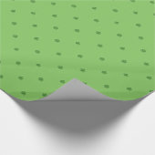 Papier Cadeau Minuscule Saint Patrick Shamrock (Coin)