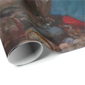 Papier Cadeau Miranda The Tempest John William Waterhouse (Coin rond)