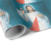 Papier Cadeau miséricorde divine (Coin rond)