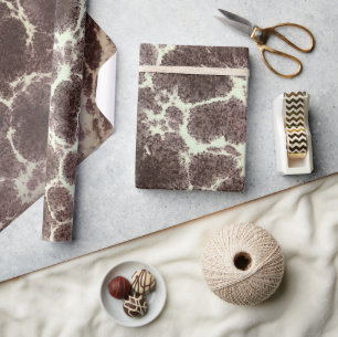 Papier Cadeau MiSiècle MODern Giraffe Élégant Motif de lave