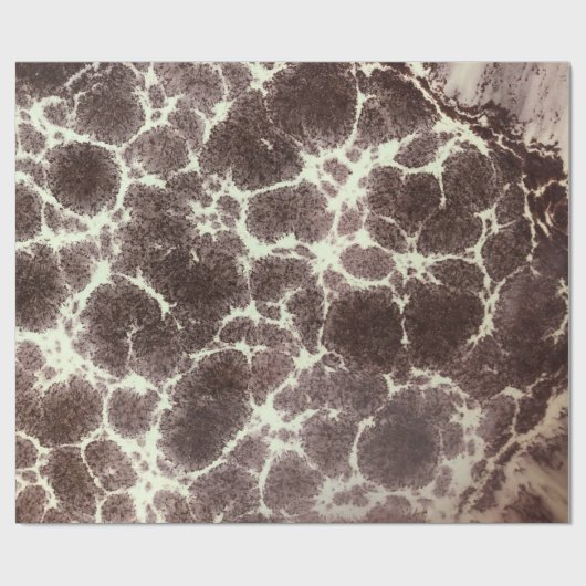 Papier Cadeau MiSiècle MODern Giraffe Élégant Motif de lave (Plat)