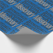 Papier Cadeau Missionnaire Extraordinaire (Coin)