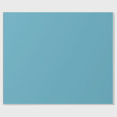 Papier Cadeau Mist bleu clair uni couleur solide (Plat)