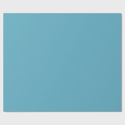 Papier Cadeau Mist bleu clair uni couleur solide (Plat)