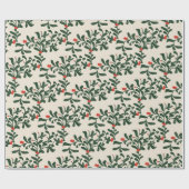 Papier Cadeau Mistletoe (Plat)