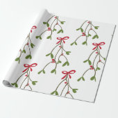 Papier Cadeau Mistletoe (Déroulé)