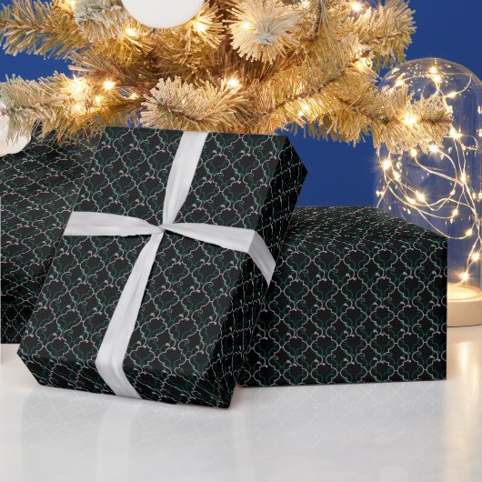 Papier Cadeau Mistletoe & Holly – Gui de gui Ogee (Vacances)