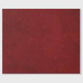 Papier Cadeau Mistletoe Manor Merlot vin foncé Mariage rouge (Plat)