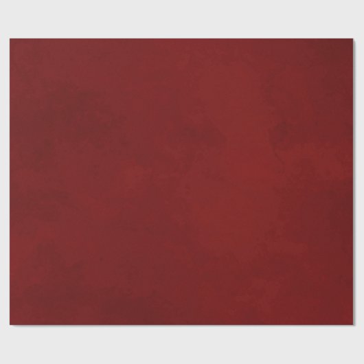 Papier Cadeau Mistletoe Manor Merlot vin foncé Mariage rouge (Plat)