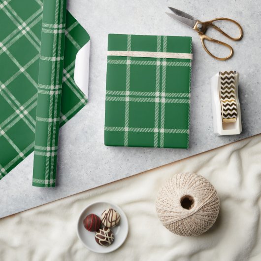 Papier Cadeau Mistletoe Plaid (Artisanat)