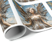 Papier Cadeau Mistralyn Fairy (Coin rond)