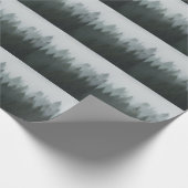 Papier Cadeau Misty Mountain Forest Brouillard d'automne (Coin)