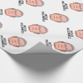 PAPIER CADEAU MITCH MCCONNELL PERSONNALISÉ (Coin)