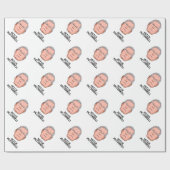 PAPIER CADEAU MITCH MCCONNELL PERSONNALISÉ (Plat)