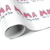 Papier Cadeau MIXED MARTIAL ART C'est un mode de vie (Coin rond)