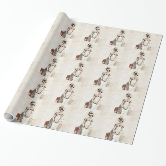 Papier Cadeau Mlle Bennet (Déroulé)