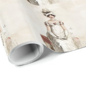 Papier Cadeau Mlle Bennet (Coin rond)