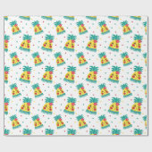 Papier Cadeau Mlle Hawaiian Pineapple (Plat)