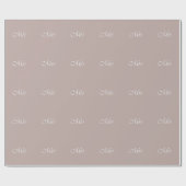 Papier Cadeau Mme (Plat)