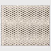 Papier Cadeau Mocha Dot Bliss (Plat)