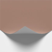 Papier Cadeau mocha mousse couleur tendance (Coin)